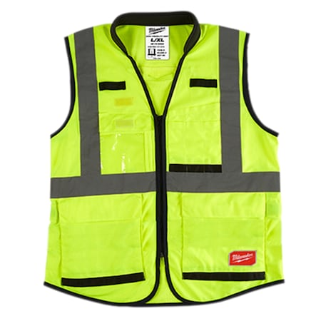 Milwaukee Tool Milwaukee® Hi-Vis Yellow Performance Safety Vest, Size S/M (CSA) 48-73-5081